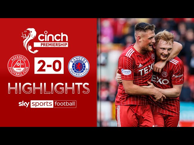 Dons STUN Rangers to make it seven straight wins | Aberdeen vs Rangers | SPFL Highlights