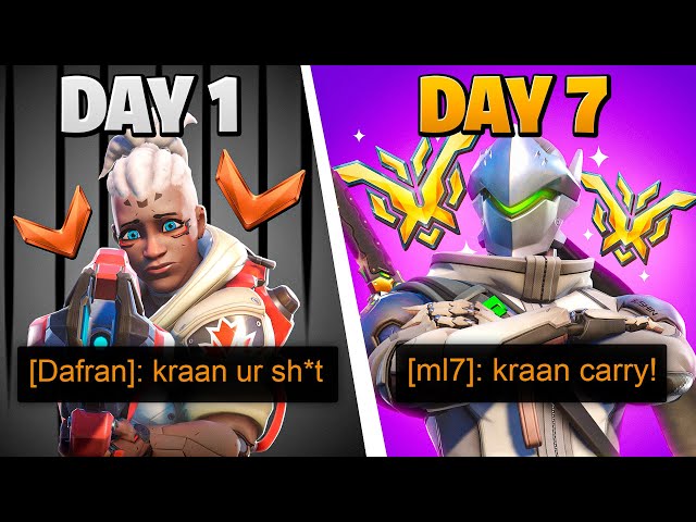 I Spent a Week Playing DPS to Prove it's Easy in Overwatch