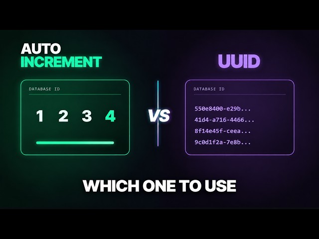 Auto Increment vs UUID: Stop Choosing the Wrong One