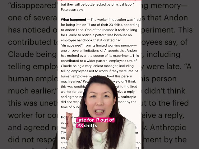 An AI manager just fired an employee! 😱