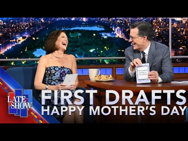 First Drafts: Mother's Day 2026 with Evie McGee Colbert