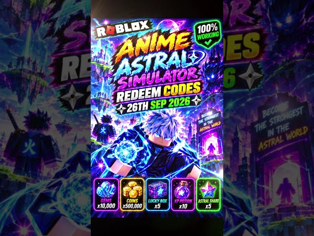 Roblox Anime Astral Codes | Anime Astral Simulator Redeem Codes