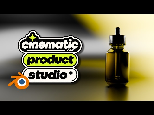 Cinematic Product Studio Blender Add On Tutorial