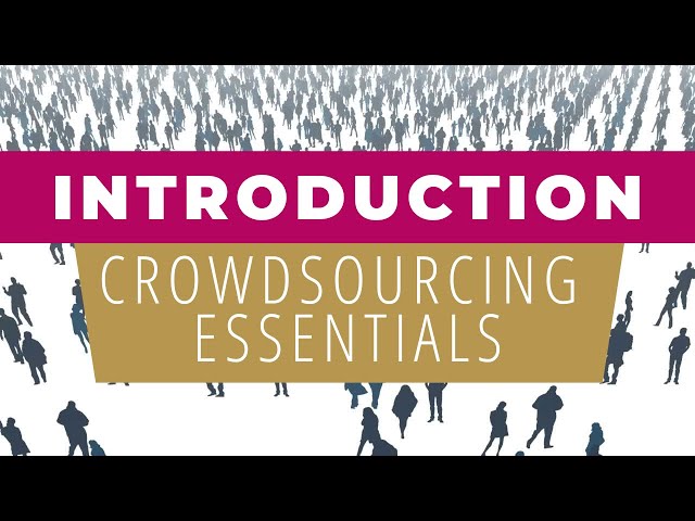 An Introduction to Crowdsourcing