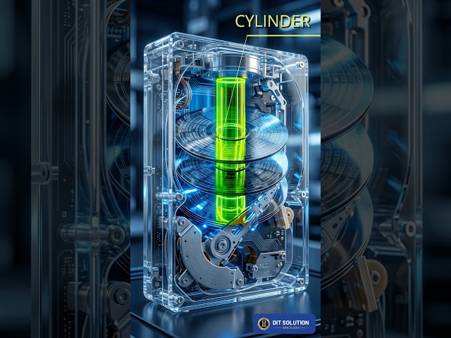 Hard Disk Geometry Simplified | Cylinders, Heads & Sectors