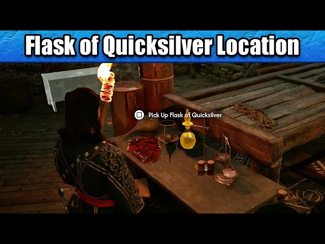 Where to find the Flask of Quicksilver - A Bulwark Against Darkness | The Blood of Dawnwalker
