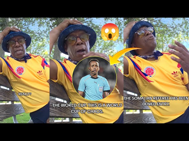 😳Ian Wright DESCENDS on FIFA after Somalian Referee Omar Artan was denied Entry to US ahead of WC. 
