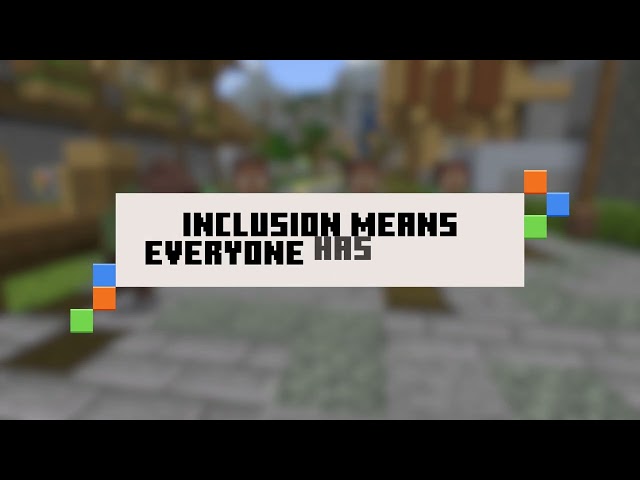 Minecraft Village Square: Inclusion