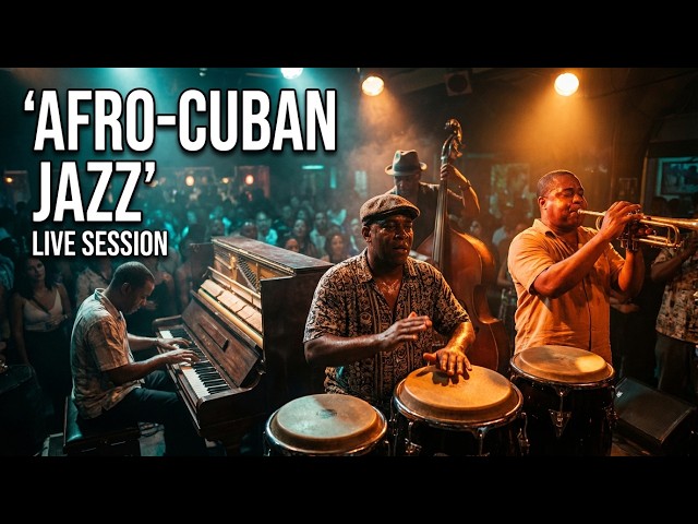 Caribbean Moon Groove | Slow Afro-Cuban Jazz Lounge