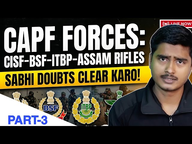 🔴 BSF Tradesman Physical Date OUT | LIVE Q&A – Aaj Sab Kuch Pooch Sakte Ho