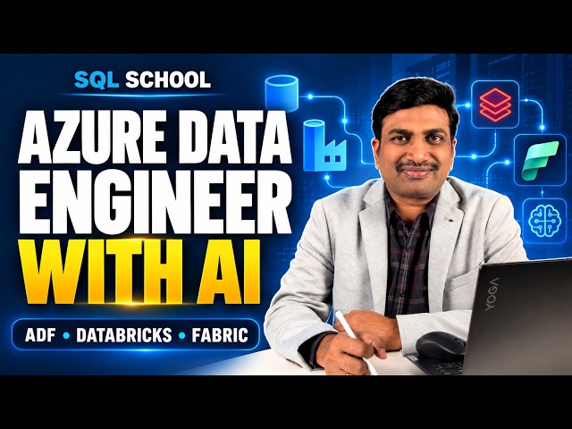 Become an Azure Data Engineer with AI  ADF, Databricks & Microsoft Fabric