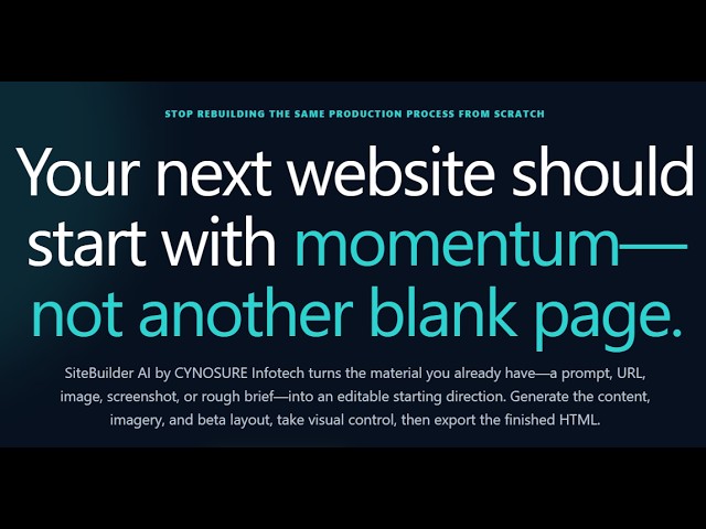 SiteBuilder AI Monthly