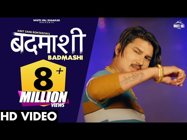 Amit Saini Rohtakiya : BADMASHI | Haryanvi Song | Biru Kataria |