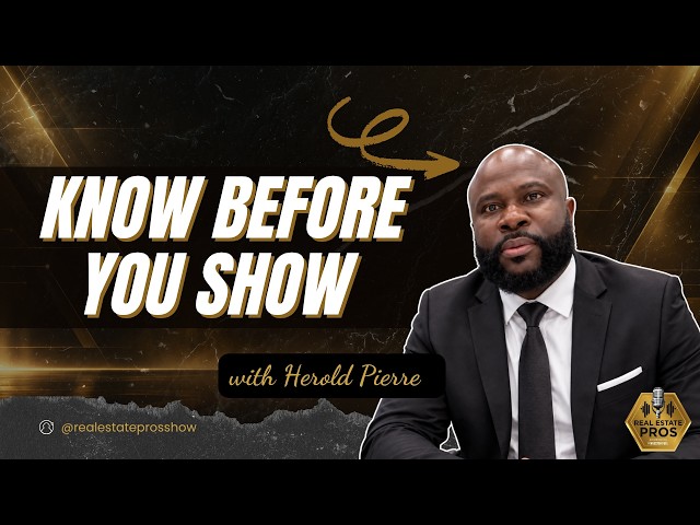 AI for Real Estate Agents: Pre-Qualify Buyers Before You Show | Herold Pierre