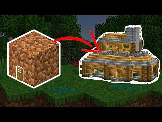 I turned this cube into a miniature MANSION - Here's how you can too