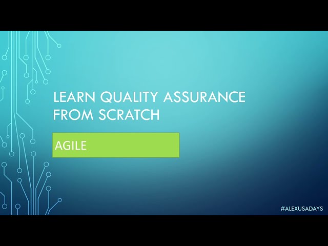 Manual QA: Testing for Beginners - Agile SDLC - Part 5
