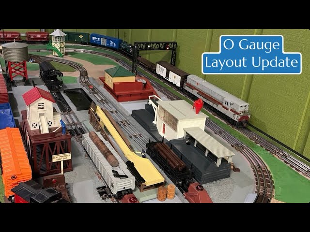 What’s New on my O Gauge Layout — Layout Update 4