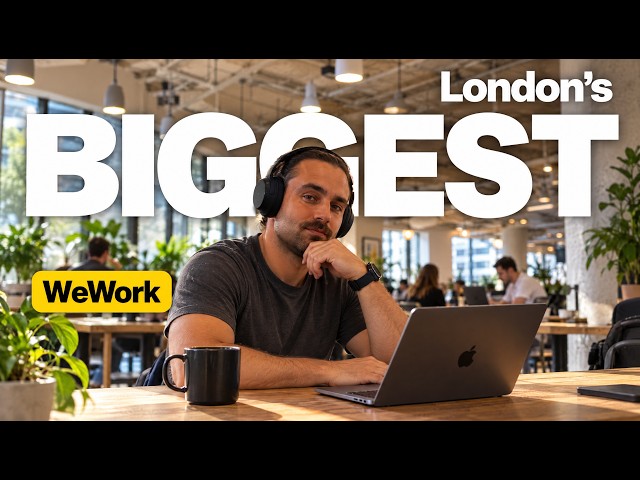 a day at London's biggest WeWork