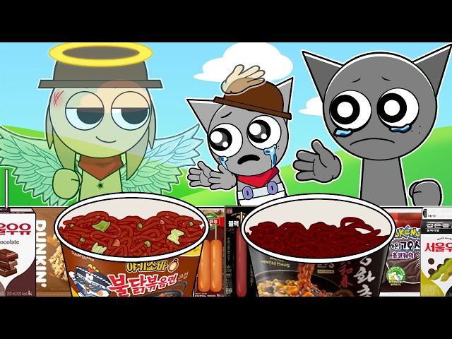 TUNNER 's SACRIFICE... | Incredibox Sprunki - Convenience Store MUKBANG Animation | ASMR | MYMY