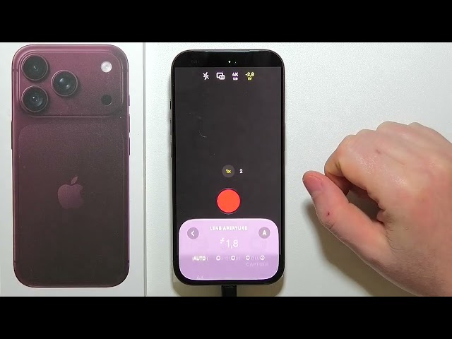 iPhone 18 Pro: How To Change Camera Lens Aperture For Video Recording