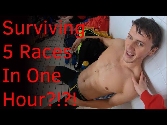 Swim Meet Turns Into Intense Lactate Tolerance VLOG