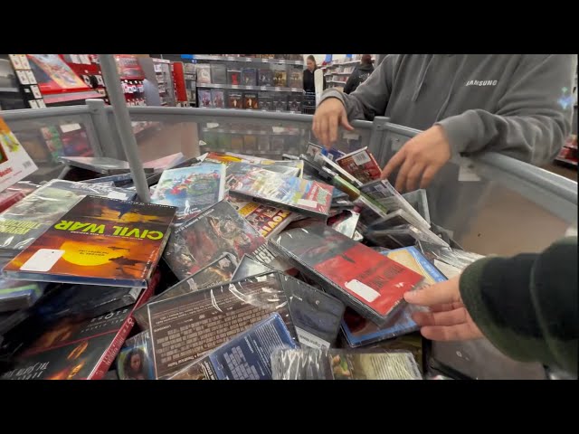 Side Quest: blu-ray/dvd hunting 