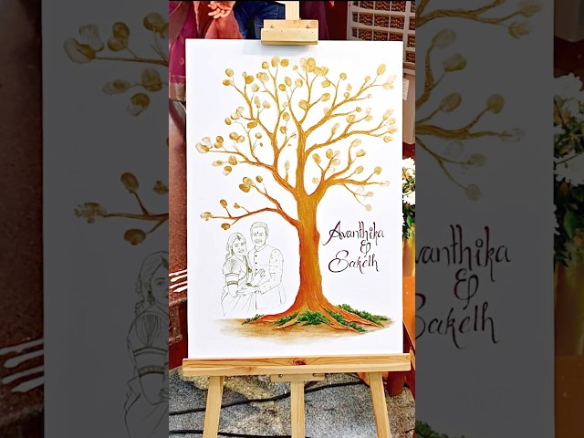 When a family's blessing becomes a beautiful piece of art wrapped up in a frame!