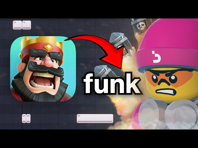 I made Brazilian Funk using CLASH ROYALE sounds