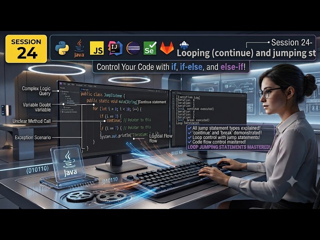 Session 24  Looping continue and jumping stateme