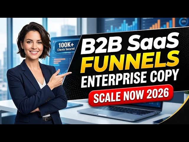 B2B SaaS Landing Page & Enterprise Email Marketing Funnel Tutorial United State 2026