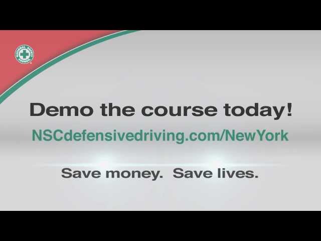 NEW YORK Approved NSC Defensive Driving Course Online IPIRP