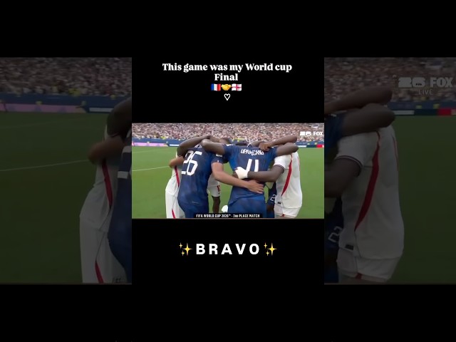 The Real Final 👏🇫🇷🏴󠁧󠁢󠁥󠁮󠁧󠁿 Full video on the World Cup out 👇 #worldcup #equipedefrance