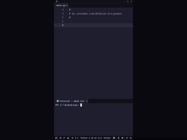 Beginner Python Tutorial (basics) #tutorial #code #python #easy