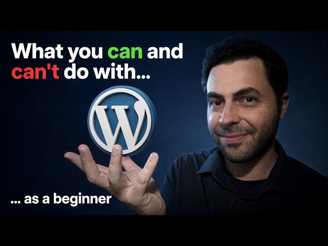 WordPress for Beginners: What You Can and Can't Touch