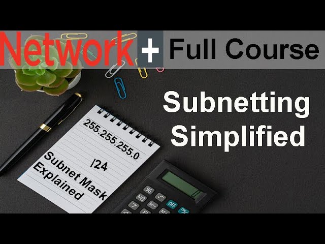 Subnetting Simplified for Beginners | Network+ | N10-008