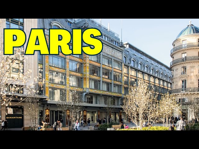 Paris, France 🇲🇫 : LA SAMARITAINE | Luxury Department Store