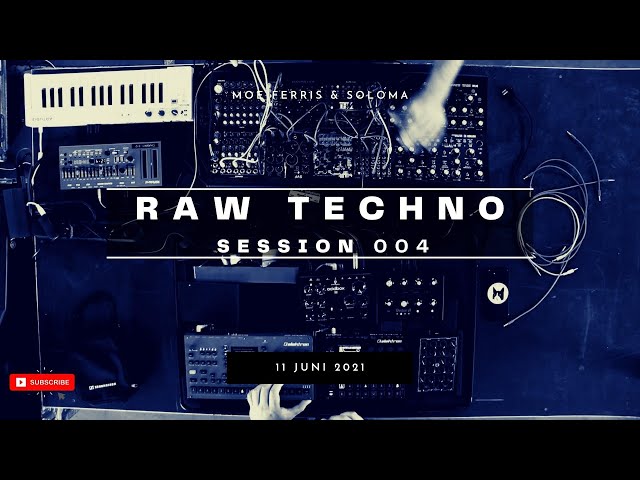 Raw Techno Session 004 | @moeferris & @slavasoloma