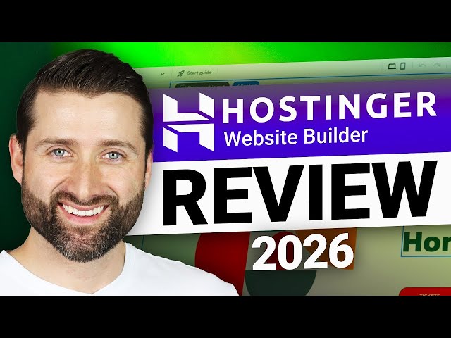 Hostinger Website Builder Review 2026 | Is This the BEST AI Website Builder?