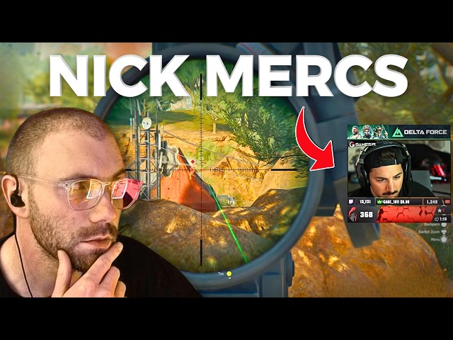 Nick Mercs Plays Delta Force (Reaction)
