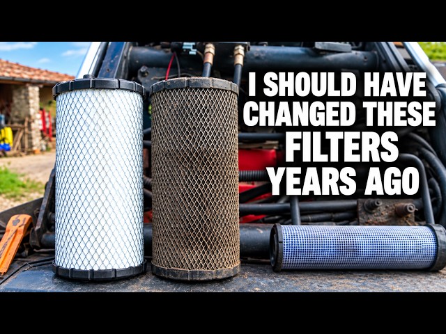 I SHOULD HAVE CHANGED THESE FILTERS YEARS AGO