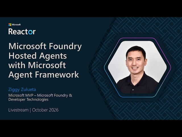 Microsoft Foundry Hosted Agents with Microsoft Agent Framework