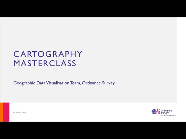 Cartography Masterclass | Webinar Recording