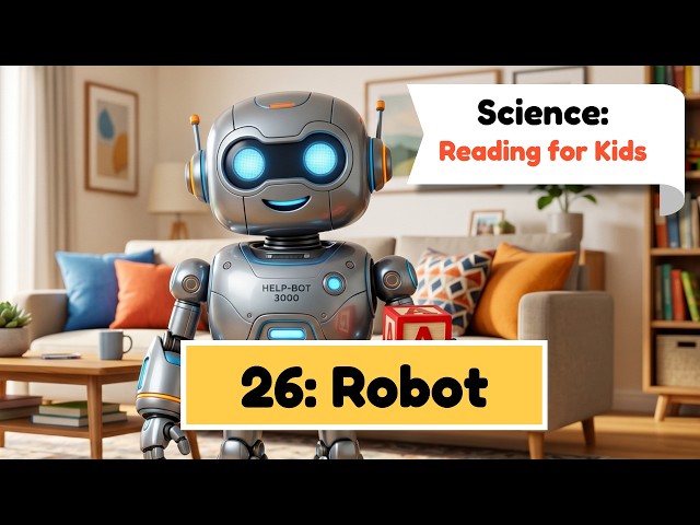 I'm a Scientist 26: Robot | English for Kids
