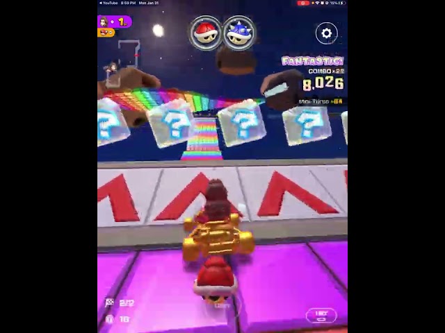 Blue shell in 1st #shorts