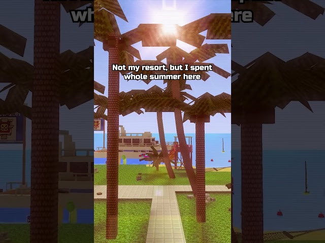The best vacation spot out there 💯 #pg3d #game #resort