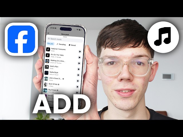 How To Add Music To Facebook Post - Tutorial