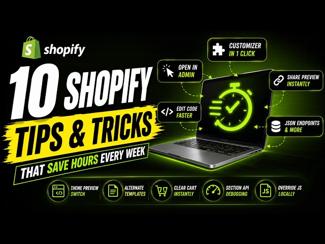 10 Shopify Developer Tips & Tricks That Save Hours Every Week