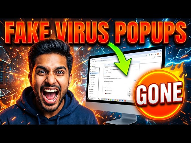 How to Remove Fake McAfee Virus Popup Notifications on Windows | Stop Annoying Alerts