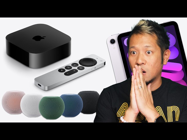 Apple JUST LEAKED The New Apple TV 4K, HomePod Mini 2 & iPad mini!