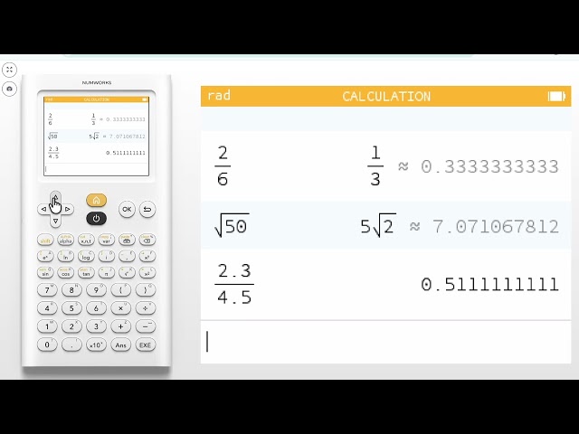 Obtain an approximate and exact result